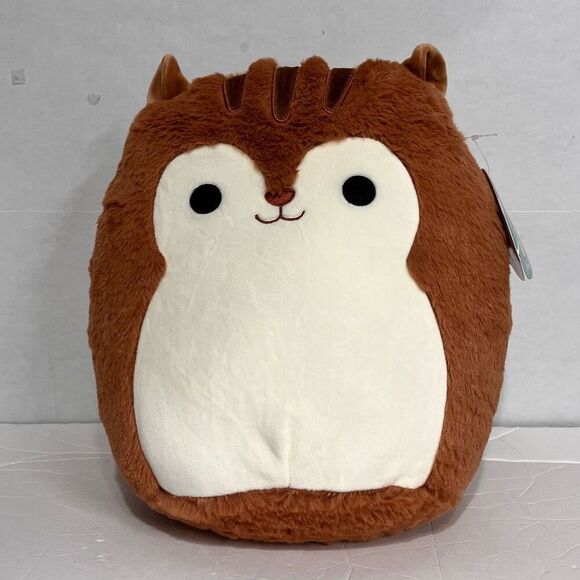 Squishmallows FuzzAMallows Sawyer The Squirrel  12”  NWT - Picture 1 of 5